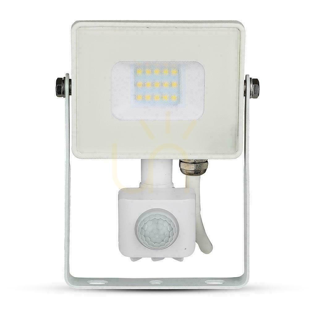Kontrola V-TAC LED projektor 10W SAMSUNG CHIP Senzor pohybu s funkcí vypnutí Bílá VT-10-S-W 6400K 800lm Záruka 5 let V-TAC LED projektor 10W SAMSUNG CHIP Senzor pohybu s funkcí vypnutí Bílá VT-10-S-W 6400K 800lm Záruka 5 let