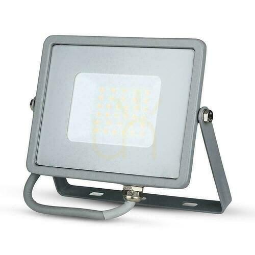 Kontrola LED reflektor V-TAC VT-30-G 30 W 3000 K 2400 lm šedý, SKU 454