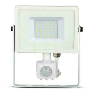 V-TAC 30W SAMSUNG CHIP LED projektor Senzor pohybu s funkcí vypnutí Bílá VT-30-S-W 3000K 2400lm 5 let záruka 0 V-TAC 30W SAMSUNG CHIP LED projektor Senzor pohybu s funkcí vypnutí Bílá VT-30-S-W 3000K 2400lm 5 let záruka small 0