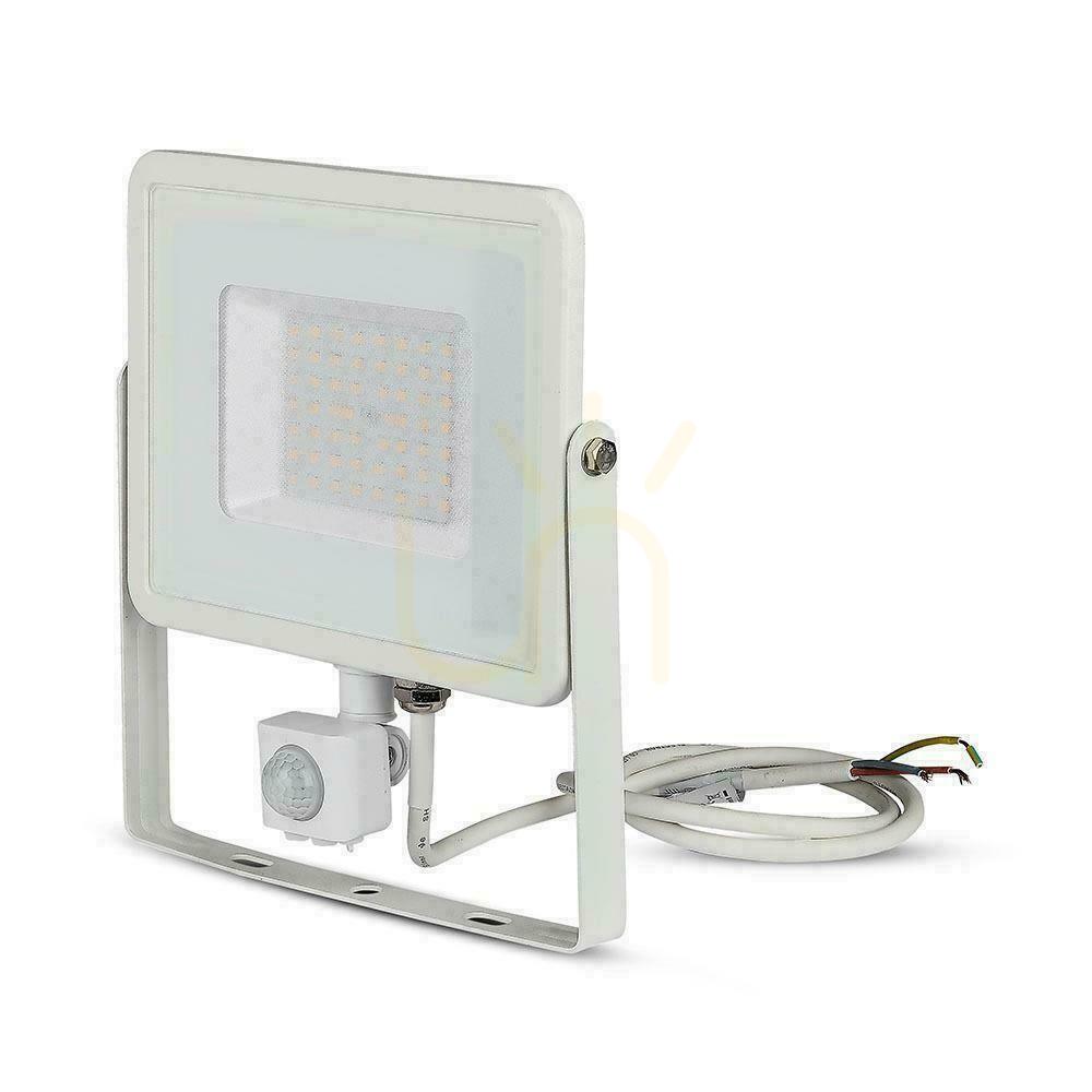 Zobrazit LED projektor V-TAC 50W SAMSUNG CHIP Senzor pohybu s funkcí vypnutí Bílá VT-50-S-W 3000K 4000lm Záruka 5 let LED projektor V-TAC 50W SAMSUNG CHIP Senzor pohybu s funkcí vypnutí Bílá VT-50-S-W 3000K 4000lm Záruka 5 let