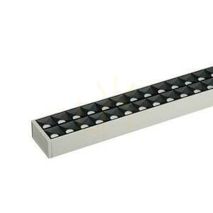 V-TAC LED lineární SAMSUNG CHIP 60W Top Down Pendant stmívatelný UGR6 šedý VT-7-61-S 4000K 6600lm 5 let záruka small 1