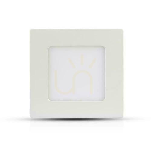 Kontrola Premium V-TAC 6W LED panel SAMSUNG CHIP Square 120x120x12mm VT-606SQ 3000K 420lm 5 let záruka