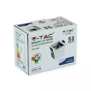 V-TAC downlight SAMSUNG CHIP 4W UGR19 CRI90+ 12st VT-2-04 5700K 320lm 5 let záruka 3 V-TAC downlight SAMSUNG CHIP 4W UGR19 CRI90+ 12st VT-2-04 5700K 320lm 5 let záruka small 3