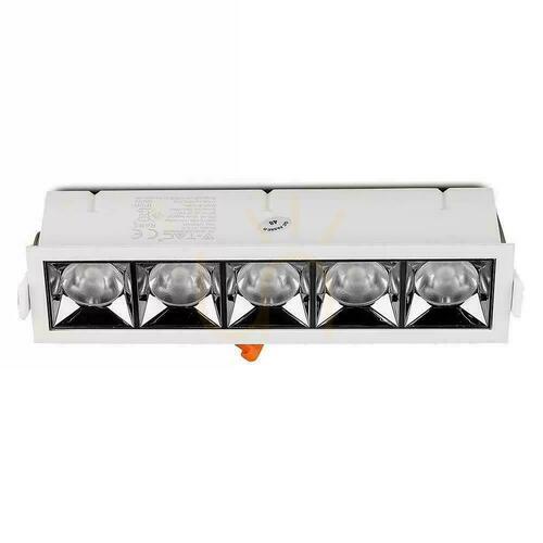 Kontrola V-TAC Downlight SAMSUNG CHIP 20W UGR19 CRI90+ 12st VT-2-21 5700K 1600lm 5 let záruka svítidlo