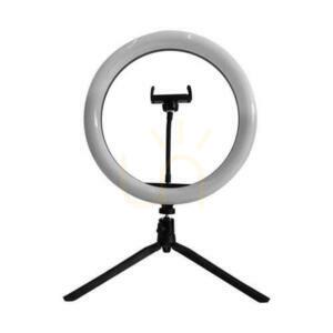 LED kruhová lampa V-TAC 10W fi255mm Tripod Pilot VT-45010 3200K-5500K 550lm. small 0
