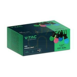 V-TAC Garden Girland (string) LED 13mb 15x0,5W IP44 VT-713S RGB 30lm small 3