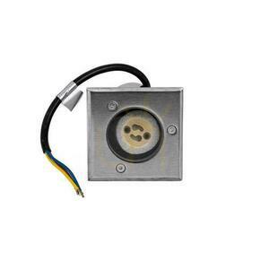 Zahradní zemní bodové čtvercové svítidlo z kartáčované oceli GU10 IP67 V-TAC VT-1127. small 1