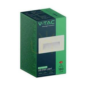 V-TAC 3W LED obdélníkové schodišťové svítidlo bílé 230V VT-1130 3000K 180lm small 1