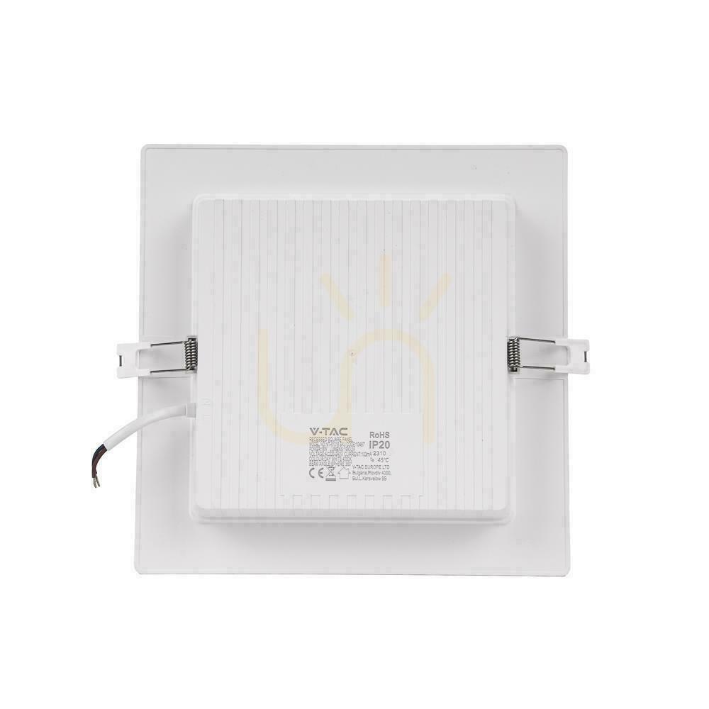 Náhled V-TAC Zapuštěné panelové svítidlo LED Premium Downlight 6W Square 120x120 VT-61006 3000K 660lm. V-TAC Zapuštěné panelové svítidlo LED Premium Downlight 6W Square 120x120 VT-61006 3000K 660lm.