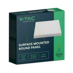 Přisazený LED panel V-TAC Premium Downlight 24W čtvercový 300x300 VT-60024 3000K 2500lm small 2