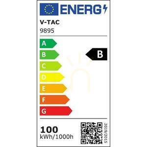 LED projektor V-TAC 100W 185Lm/W černý VT-44105 6500K 18500lm 8 LED projektor V-TAC 100W 185Lm/W černý VT-44105 6500K 18500lm small 8