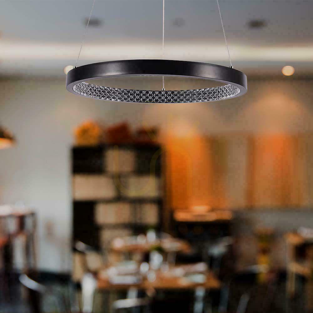 Zobrazit V-TAC 19W LED závěsné svítidlo černé VT-7823 4000K 2160lm V-TAC 19W LED závěsné svítidlo černé VT-7823 4000K 2160lm
