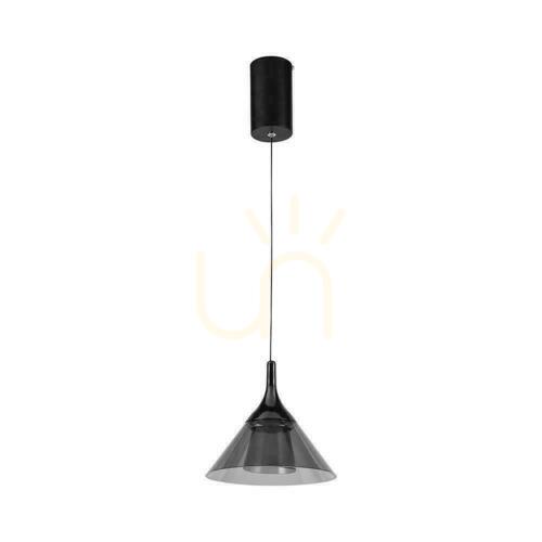 Kontrola V-TAC 9W LED závěsné svítidlo černé VT-7831 3000K 1000lm