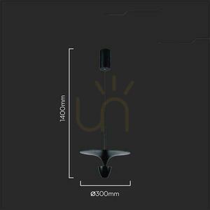 V-TAC 9W LED závěsné svítidlo černé VT-7832 4000K 1000lm small 3