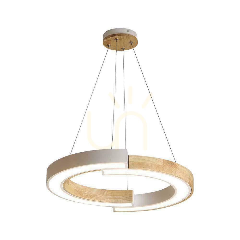 Kontrola Závěsné svítidlo V-TAC 13W LED Wood VT-7828 4000K 4000lm Závěsné svítidlo V-TAC 13W LED Wood VT-7828 4000K 4000lm