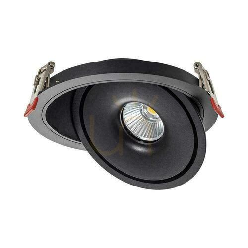 Kontrola V-TAC LED naklápěcí stropní svítidlo 30W LED COB CRI90+ CCT černá VT-2532 3000K-4000K-6400K 2500lm.