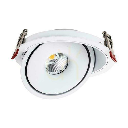 Kontrola V-TAC LED výklopné svítidlo 30W LED COB CRI90+ CCT White VT-2532 3000K-4000K-6400K 2500lm.