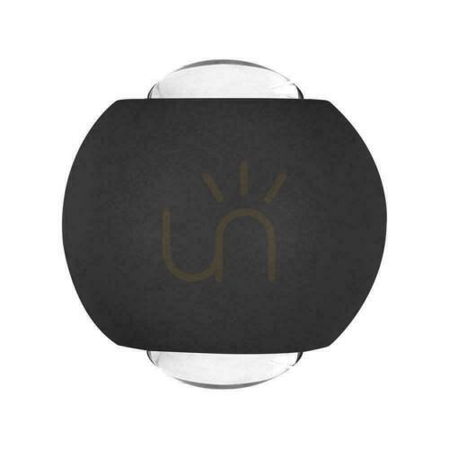 Kontrola Nástěnné svítidlo V-TAC 2W LED IP54 černé VT-2502 3000K 200lm