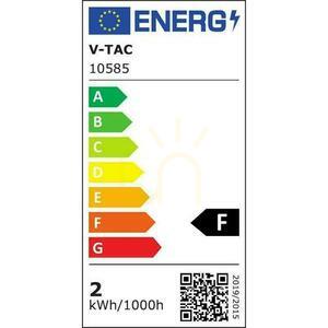 Bílé nástěnné svítidlo V-TAC VT-2502 LED 2 W IP54, nahoru a dolů, 3000 K small 5