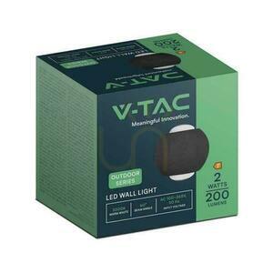 Nástěnné svítidlo V-TAC 2W LED IP54 černé VT-2502 4000K 200lm 4 Nástěnné svítidlo V-TAC 2W LED IP54 černé VT-2502 4000K 200lm small 4