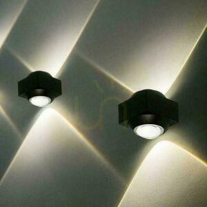Nástěnné svítidlo V-TAC 2W LED IP54 černé VT-2503 4000K 200lm small 4