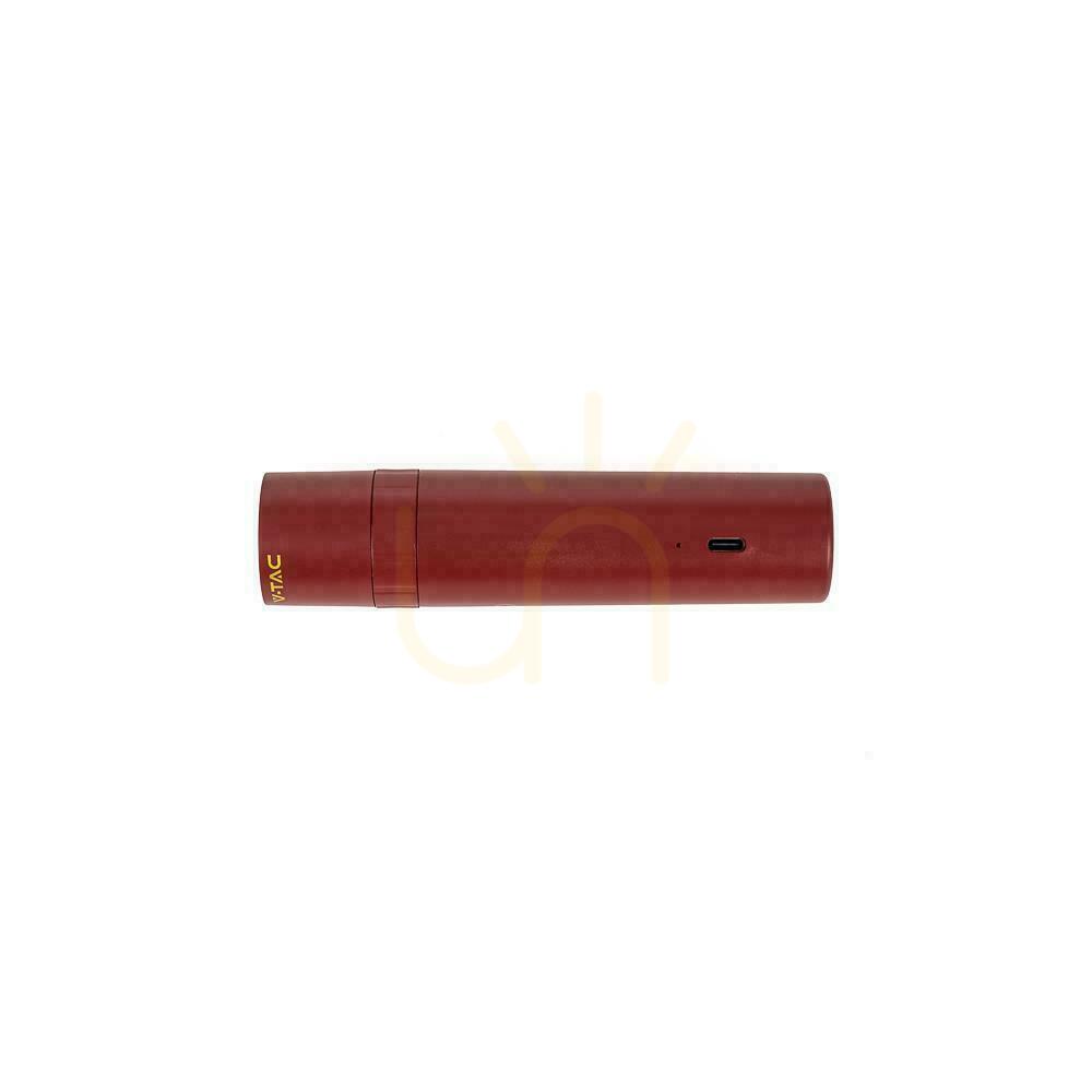 Pohled V-TAC Stolní lampa 4 v 1 37cm Svítilna s klipem na tapety 3W LED červená VT-7413 4000K 300lm V-TAC Stolní lampa 4 v 1 37cm Svítilna s klipem na tapety 3W LED červená VT-7413 4000K 300lm