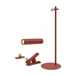 V-TAC Stolní lampa 4 v 1 37cm Svítilna s klipem na tapety 3W LED červená VT-7413 4000K 300lm 2 V-TAC Stolní lampa 4 v 1 37cm Svítilna s klipem na tapety 3W LED červená VT-7413 4000K 300lm small 2