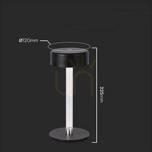 V-TAC 3W LED stolní lampa na noční stolek 23 cm USB nabíjení CCT stmívatelná černá VT-7567 3000K-6000K 210lm 2 V-TAC 3W LED stolní lampa na noční stolek 23 cm USB nabíjení CCT stmívatelná černá VT-7567 3000K-6000K 210lm small 2