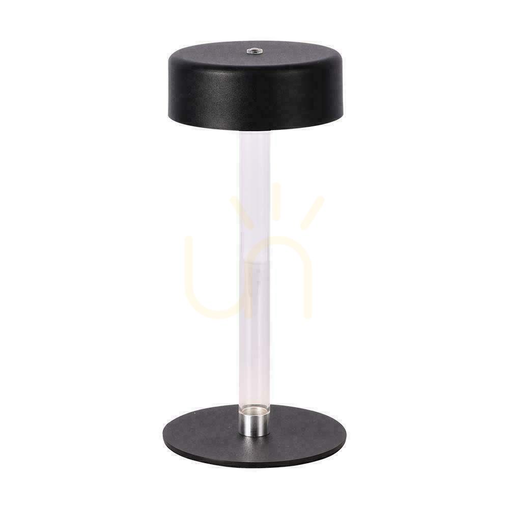 Kontrola V-TAC 3W LED stolní lampa na noční stolek 23 cm USB nabíjení CCT stmívatelná černá VT-7567 3000K-6000K 210lm V-TAC 3W LED stolní lampa na noční stolek 23 cm USB nabíjení CCT stmívatelná černá VT-7567 3000K-6000K 210lm