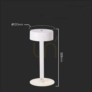 V-TAC 3W LED stolní lampa 23cm USB nabíjení CCT stmívatelná bílá VT-7567 3000K-6000K 210lm 2 V-TAC 3W LED stolní lampa 23cm USB nabíjení CCT stmívatelná bílá VT-7567 3000K-6000K 210lm small 2