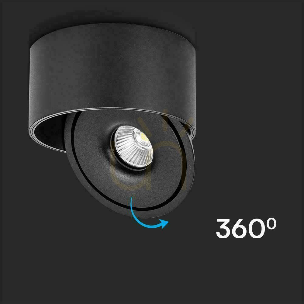 Kontrola Povrchové stropní svítidlo V-TAC 20W Tilt CRI90 CCT černá VT-2825 3000K-4000K-6400K 1408lm. Povrchové stropní svítidlo V-TAC 20W Tilt CRI90 CCT černá VT-2825 3000K-4000K-6400K 1408lm.