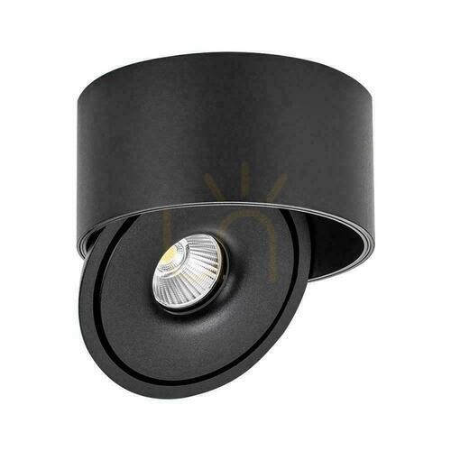 Kontrola Povrchové stropní svítidlo V-TAC 28W Tilt CRI90 CCT černá VT-2833 3000K-4000K-6400K 2500lm.
