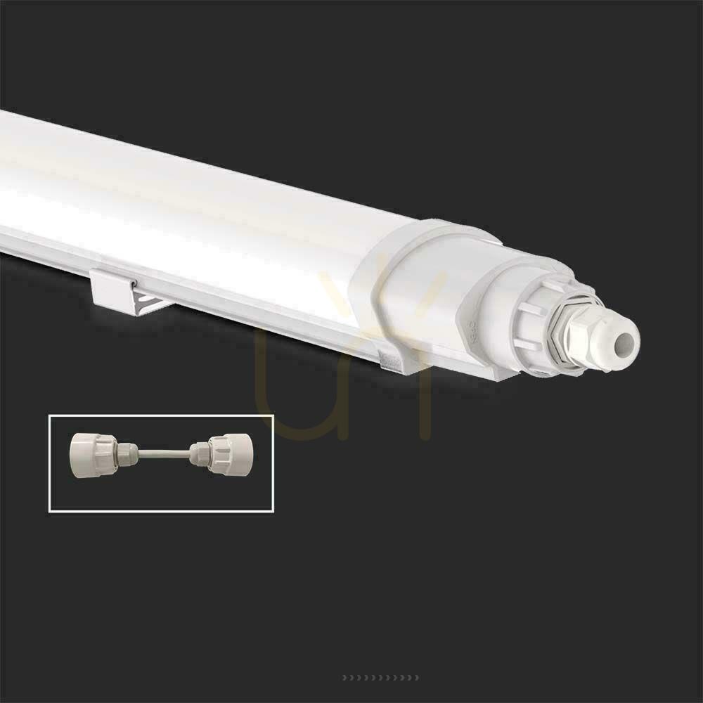 Kontrola Hermetické LED svítidlo V-TAC WP LINKABLE 120cm VT-80120 6500K 3900lm Hermetické LED svítidlo V-TAC WP LINKABLE 120cm VT-80120 6500K 3900lm