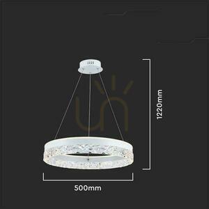 V-TAC 25W LED závěsné svítidlo bílé VT-7581 3000K 3000lm small 1