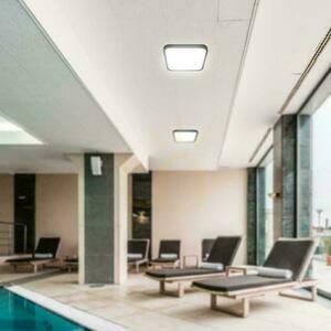 Plafond V-TAC 18W LED Square 25x25cm Povrchová montáž IP44 černá VT-8618B 3000K 1830lm small 7