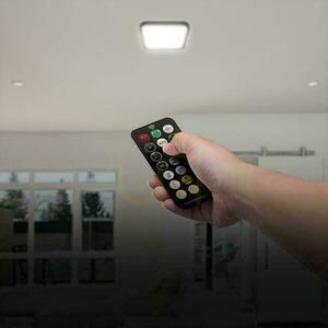Černé čtvercové LED stropní svítidlo s mikrovlnným pohybovým senzorem a dálkovým ovladačem V-TAC VT-8618S 18 W 4000 K small 8