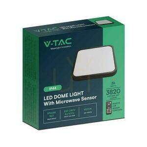 Plafond V-TAC 36W LED čtvercový 42x42cm Pilotní pohybový senzor pro povrchovou montáž IP44 černý VT-8630S 4000K 3820lm 4 Plafond V-TAC 36W LED čtvercový 42x42cm Pilotní pohybový senzor pro povrchovou montáž IP44 černý VT-8630S 4000K 3820lm small 4