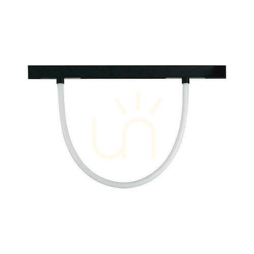 Kontrola LED svítidlo V-TAC VT-42112-S 11 W na magnetickou lištu 48 V, ohebná trubice 1 m, CCT, černé