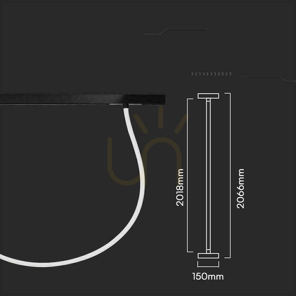 Kontrola Svítidlo Magnetický sběrnicový systém 48V V-TAC 23W LED 200cm VT-42024 4500K 2850lm Záruka 3 roky Svítidlo Magnetický sběrnicový systém 48V V-TAC 23W LED 200cm VT-42024 4500K 2850lm Záruka 3 roky
