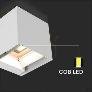 Solární nástěnné svítidlo V-TAC 9W LED COB Adjustable White Cube 15x15cm IP65 VT-11109 3000K 860lm. small 7