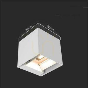 Solární nástěnné svítidlo V-TAC 9W LED COB Adjustable White Cube 15x15cm IP65 VT-11109 4000K 860lm. 6 Solární nástěnné svítidlo V-TAC 9W LED COB Adjustable White Cube 15x15cm IP65 VT-11109 4000K 860lm. small 6