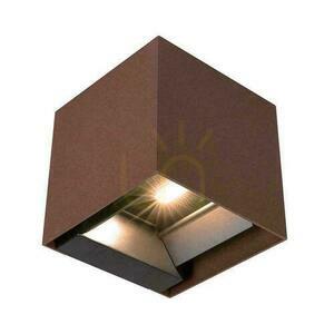 Solární nástěnné svítidlo V-TAC 9W LED COB Adjustable Bronze Corten Cube 15x15cm IP65 VT-11109 4000K 860lm. 0 Solární nástěnné svítidlo V-TAC 9W LED COB Adjustable Bronze Corten Cube 15x15cm IP65 VT-11109 4000K 860lm. small 0