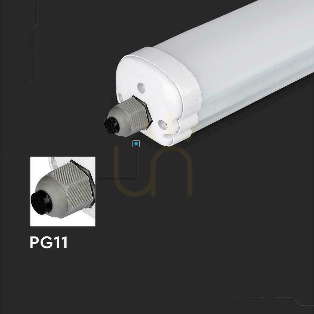 Zobrazit V-TAC SAMSUNG CHIP G-SERIES 150cm 48W 120Lm/W VT-1574 6500K 5760lm Hermetické LED svítidlo 3 roky záruka V-TAC SAMSUNG CHIP G-SERIES 150cm 48W 120Lm/W VT-1574 6500K 5760lm Hermetické LED svítidlo 3 roky záruka