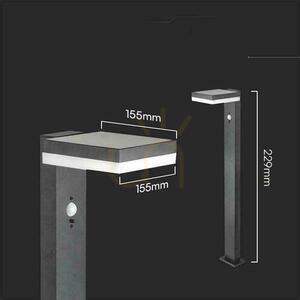 V-TAC 80cm solární zahradní tyč 5,5W LED IP54 Square Black VT-1167 3000K 220lm 3 roky záruka 3 V-TAC 80cm solární zahradní tyč 5,5W LED IP54 Square Black VT-1167 3000K 220lm 3 roky záruka small 3