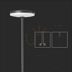 V-TAC LED zahradní sloupek 12W 2v1 80cm antracitový VT-1160-A 4000K 1265lm small 3