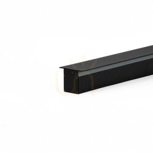 Kontrola LED Line V-TAC 10W IP65 Black 51cm VT-1173 3000K 1250lm Montáž na zeď.