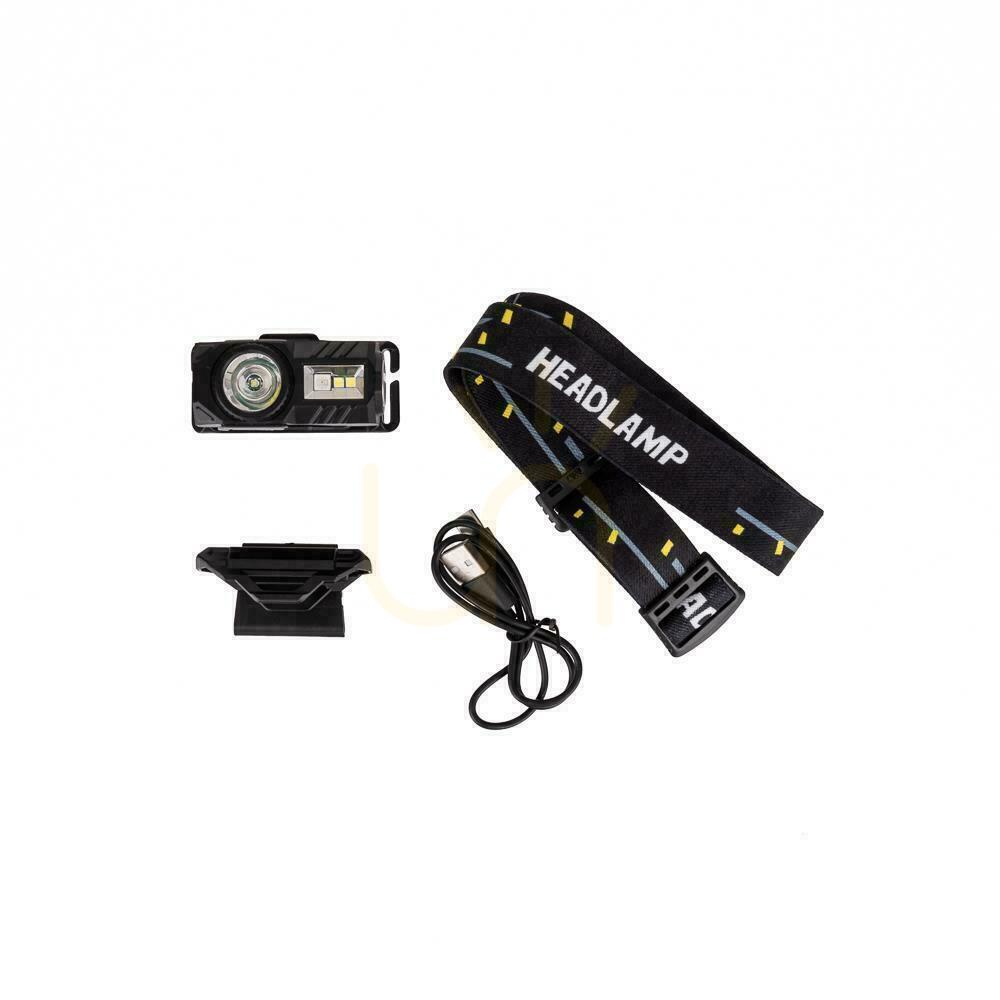 Zobrazit Čelová a cyklistická svítilna V-TAC VT-9902 3 W 190 lm USB-C Čelová a cyklistická svítilna V-TAC VT-9902 3 W 190 lm USB-C