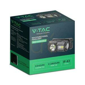 Čelová a cyklistická svítilna V-TAC VT-9902 3 W 190 lm USB-C 4 Čelová a cyklistická svítilna V-TAC VT-9902 3 W 190 lm USB-C small 4