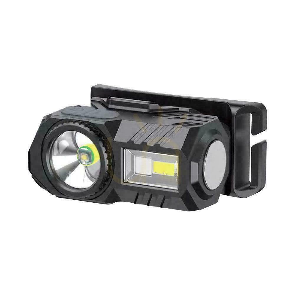 Kontrola Čelová a cyklistická svítilna V-TAC VT-9902 3 W 190 lm USB-C Čelová a cyklistická svítilna V-TAC VT-9902 3 W 190 lm USB-C