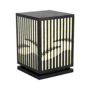 Černé zahradní sloupkové svítidlo V-TAC VT-7657 36,5 cm IP65 E27 bez žárovky SKU 23353 small 0